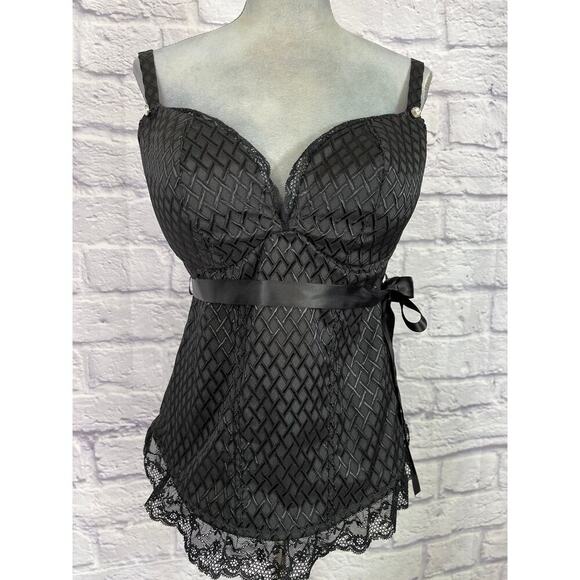 Cacique Intimates Coquette Style Corset/Blouse - Picture 1 of 8